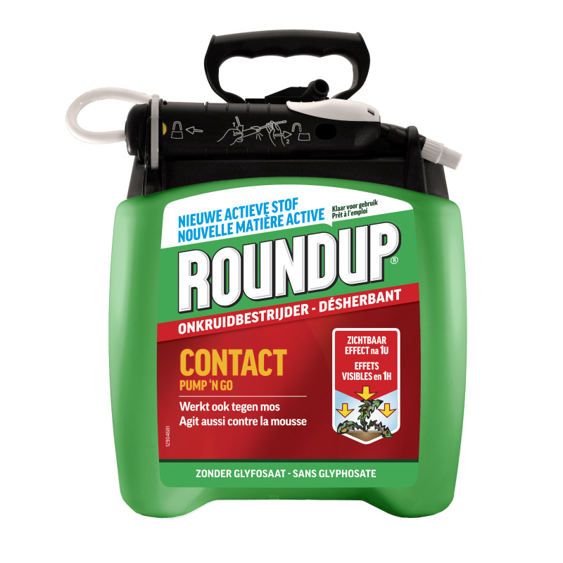 Désherbant et antimousse Contact Pump 'N Go 5 L ROUNDUP