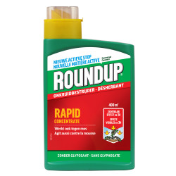 Roundup Désherbant & Anti-Mousse Rapide Concentrate 0.9L | ROUNDUP