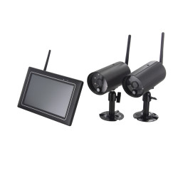 Caméra de surveillance sans fil avec écran tactile IP CHACON