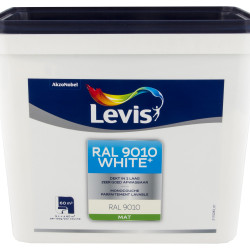 Peinture Murs & Plafonds Blanc Mat 5L – Finition Parfaite | LEVIS