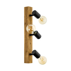 Spot Townshend 3 Noir – Éclairage Design | EGLO