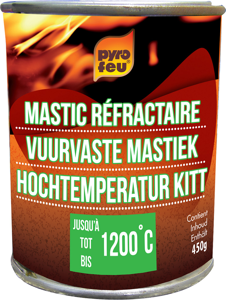Mastic réfractaire, PYROFEU, 310 ml