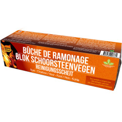 Bûche de ramonage PYROFEU 1,1 kg – Nettoie votre cheminée | PYROFEU
