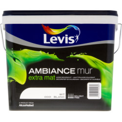 Peinture Mur Ambiance Blanc Extra Mat 5L LEVIS – Finition Parfaite | LEVIS Peinture Mur Ambiance Blanc Extra Mat 5L LEVIS – Finition Parfaite | LEVIS