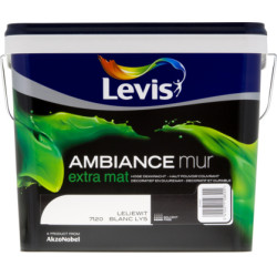 Peinture Ambiance Blanc Lys Extra Mat 5L – Finition Parfaite | LEVIS
