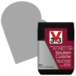 Peinture Rénovation Cuisine Inox Métallisé V33 – Éclat Durable | V33