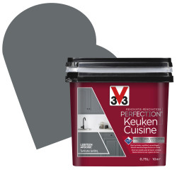 Peinture Cuisine Ardoise Satin 0,75L V33 – Rénovez Facilement | V33