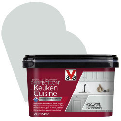 Peinture Rénovation Cuisine Tendre Gris Satin V33 – Facile à appliquer | V33