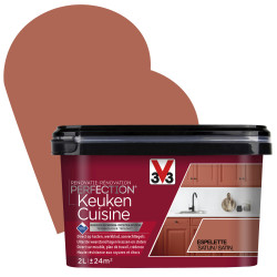 Peinture Rénovation Cuisine Espelette Satin V33 – Éclat Durable | V33