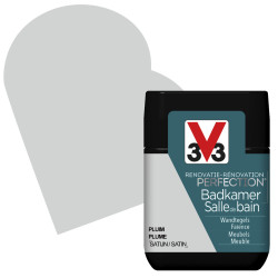 Peinture Rénovation Salle de Bain Plume Satin V33 – Éclat | V33