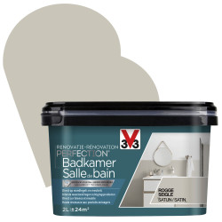 Peinture Rénovation Salle de Bain Seigle Satin V33 – Éclat Durable | V33