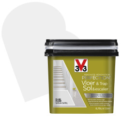 Peinture Sol & Escalier Plume Satin 0,75L V33 – Rénovez Facilement | V33