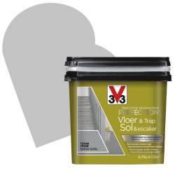 Peinture Sol & Escalier Titane Satin 0,75L V33 – Rénovation Facile | V33