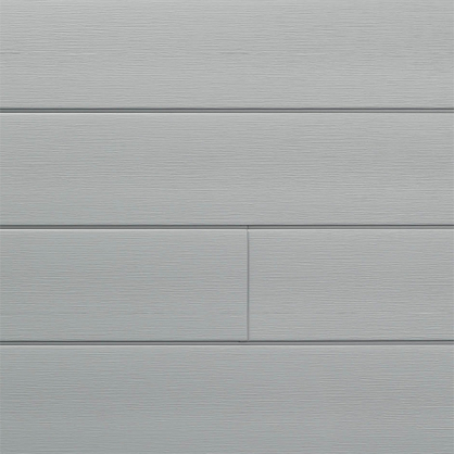 Lambris extérieur gris crème en PVC 240 x 18,5 x 0,6 cm 6 pièces DUMACLIN