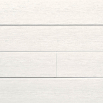 Lambris extérieur gris clair en PVC 240 x 18,5 x 0,6 cm 6 pièces DUMACLIN