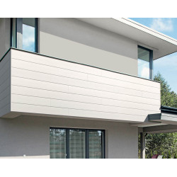 Lambris extérieur gris clair en PVC 240 x 18,5 x 0,6 cm 6 pièces DUMACLIN Lambris extérieur gris clair en PVC 240 x 18,5 x 0,6 cm 6 pièces DUMACLIN