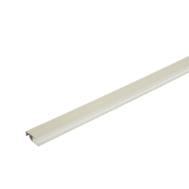 Profilé de finition pour lambris extérieur gris crème en PVC 2,5 m DUMACLIN