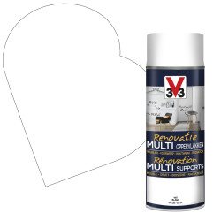 Peinture Rénovation Blanc Satin V33 – Multi-supports | V33