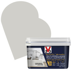 Peinture Rénovation V33 Gris Porcelaine – Multi-supports Satin | V33