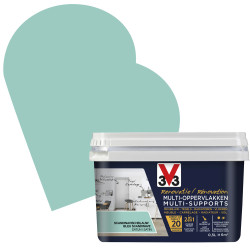 Peinture Rénovation V33 Bleu Scandinave – Aspect Satin | V33
