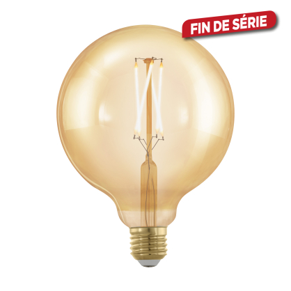 Ampoule LED Golden Age G125 E27 4 W dimmable EGLO