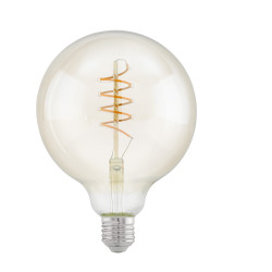 Ampoule LED spirale G125 E27 4W EGLO – éclairage design | EGLO
