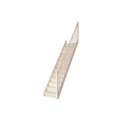 Escalier droit en bois Tradi Eco SOGEM