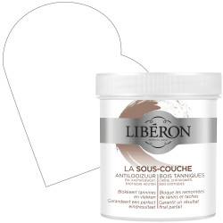 Primer Bois Tannique Blanc 0,5L LIBERON – Bloque les tanins | LIBERON