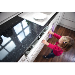 Système blocage tiroir Sina 4 pièces ABUS – Sécurité enfant | ABUS

