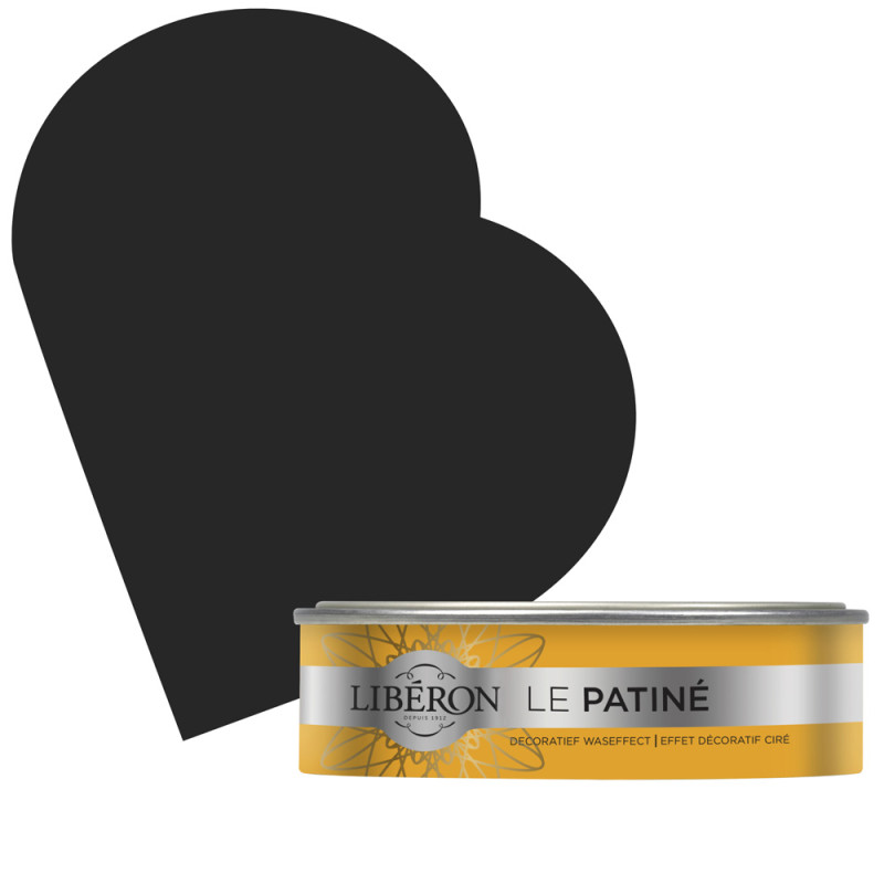 Patine pour meubles Le Patiné Noir Graphite satiné 150 ml LIBERON