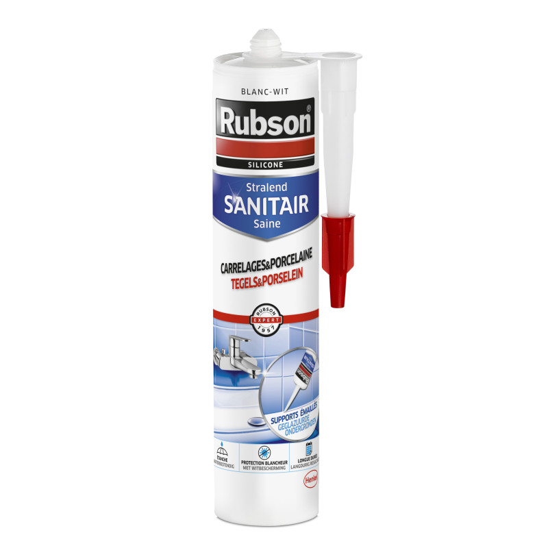 Silicone Sanitaire bain et cuisine RUBSON