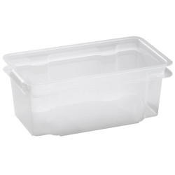 Box de rangement empilable Crownest transparent 7 L CURVER