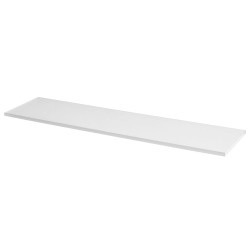 Tablette mélaminée blanche 80x30cm – CANDO, Idéale pour meubles | CANDO