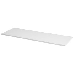 Tablette mélaminée blanche 80x40cm – Idéale pour meubles | CANDO