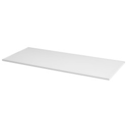 Tablette mélaminée blanche 80x50cm – Idéale pour meubles | CANDO