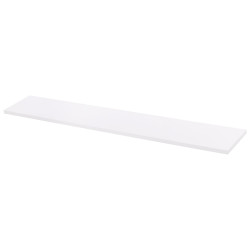 Tablette en mélamine blanche 120 x 20 x 1,8 cm CANDO – Rangement | CANDO