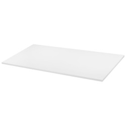Tablette mélaminée blanche 120x60cm – Idéale pour meubles | CANDO