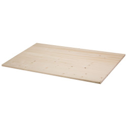 Panneau massif en sapin 100 x 60 x 1,8 cm CANDO