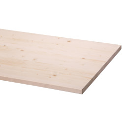 Panneau massif en sapin 150 x 60 x 2,8 cm CANDO