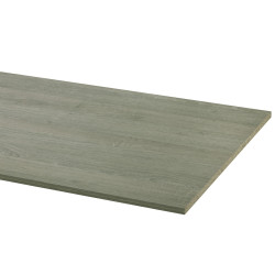 Panneau mélaminé Chêne Grisade 250 x 60 x 1,8 cm CANDO