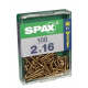 Vis TF Pozi jaune SPAX Ø 2 x 16 mm 100 pièces SPAX