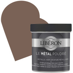 Peinture Métal Poudré Cuivre Foncé mat 0,5 L LIBERON