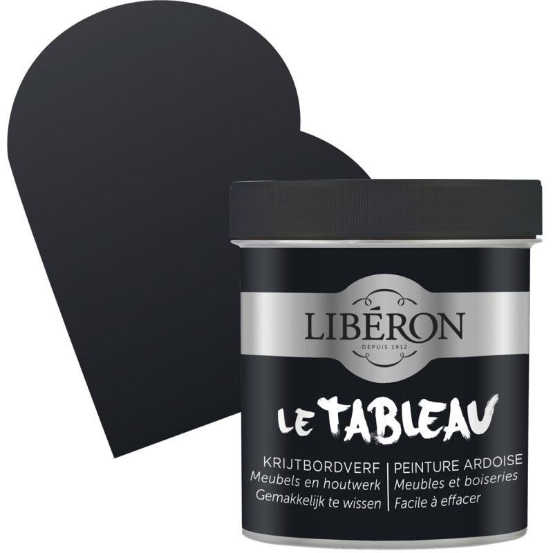 Peinture ardoise Le Tableau Noir Graphite 0,5 L LIBERON