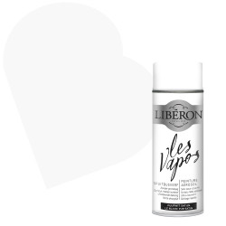 Peinture aérosol Blanc Pur satin 0,4L – Rénovation facile | LIBERON