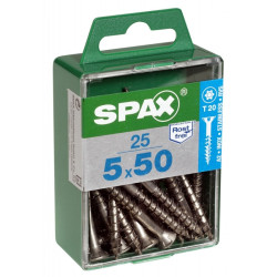 Vis Torx en inox 5 x 50 mm SPAX – Fixation robuste | SPAX