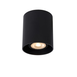 Spot Bodi Rond Noir Dimmable GU10 – Éclairage Design | LUCIDE