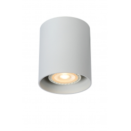 Spot Bodi rond blanc dimmable GU10 50 W LUCIDE