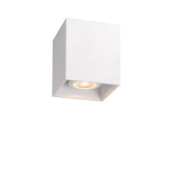 Spot Bodi Carré Blanc Dimmable – Éclairage LED | LUCIDE