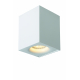 Spot LED Bentoo carré blanc dimmable GU10 5 W LUCIDE