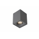 Spot LED Bentoo carré gris dimmable GU10 5 W LUCIDE